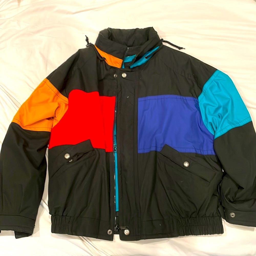 Vintage 80’s colorful winter jacket